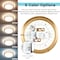 Luxrite 10 Inch LED Flush Mount Ceiling Light 5 CCT Selectable 2700K-5000K 14W 1050LM Dimmable LR23295-1PK - alternate 5